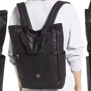 Adidas Tote Pack lll Faux Leather Backpack